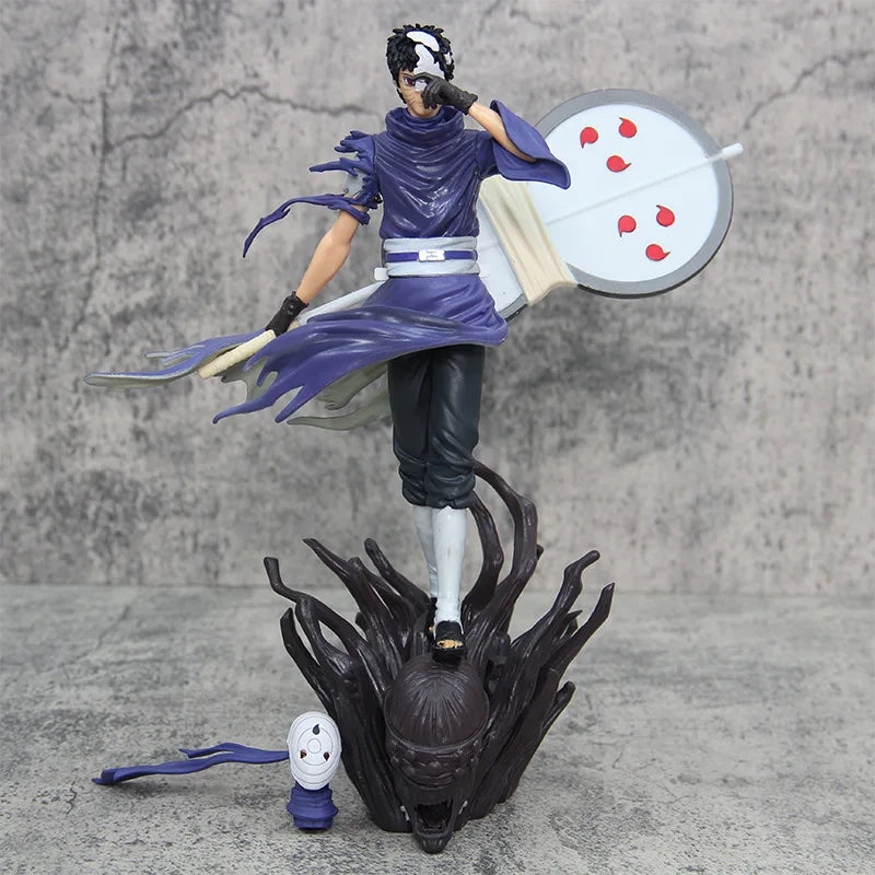 27cm Naruto Anime Figures Gk Ten Year Ninja Uchiha Obito Akatsuki Double Head Interchange Model Action Doll Collectable Boy Toys 27cm Naruto Anime Figures Gk Ten Year Ninja Uchiha Obito Akatsuki Double Head Interchange Model Action Doll Collectable Boy Toys